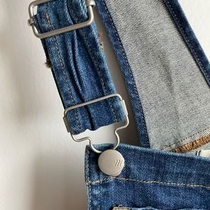 Madewell skinny Jean overalls